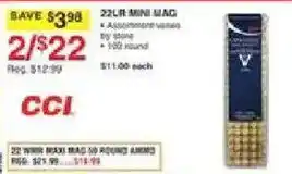 Dunham's Sports Cci 22lr mini mag offer