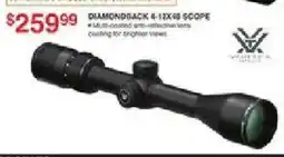 Dunham's Sports Diamondback 4-12x40 scope offer