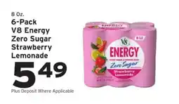 Hannaford V8 energy offer