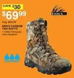 Dunham's Sports Tasca men's carbine 1000 boots offer
