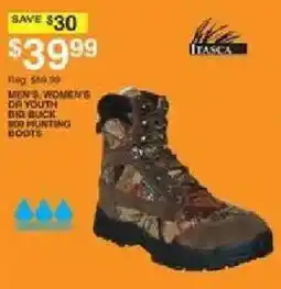 Dunham's Sports Fasca men's, women's or youth big buck 600 hunting boots offer