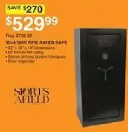 Dunham's Sports Sports Afield 30+ Gun Fire Rated Safe offer