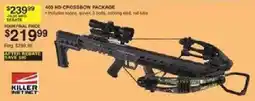 Dunham's Sports Killer Instinct 405 HD Crossbow Package offer