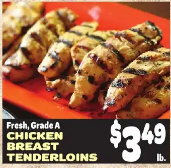 Fresh, Grade A Chicken Breast Tenderloins