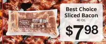 Best Choice Sliced Bacon