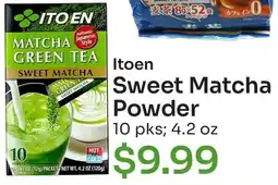Tokyo Central Specialty Market Itoen sweet matcha powder offer