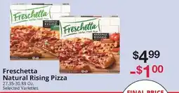 Hays Supermarket Freschetta Natural Rising Pizza offer