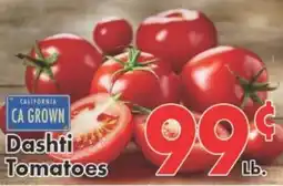 Valley Marketplace Dashti Tomatoes offer