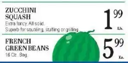 Lunardis Zucchini Squash offer