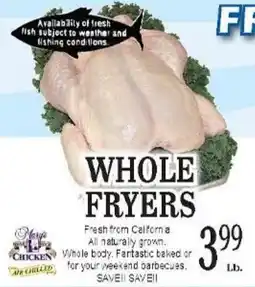 Lunardis Marp's Whole Chicken Fryers offer