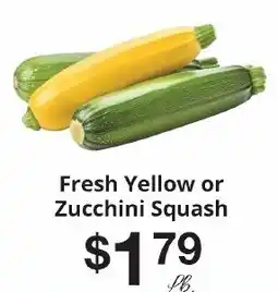 Hays Supermarket Fresh Yellow or Zucchini Squash offer