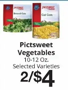 Hays Supermarket Pictsweet Vegetables offer