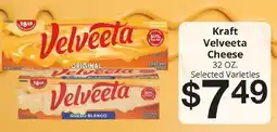 Hays Supermarket Kraft Velveeta Cheese offer