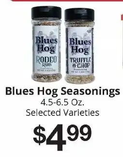 Hays Supermarket Blues Hog Seasonings offer