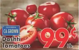 Valley Marketplace Dashti Tomatoes offer