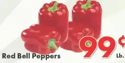 Valley Marketplace Red Bell Peppers offer