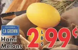 Valley Marketplace Hami Melons offer