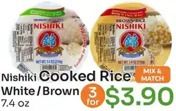 Tokyo Central Specialty Market Nishiki Cooked Rice White / Brown offer