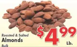 Valley Marketplace Roasted & Salted Almonds offer
