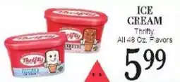 Lunardis Thrifty ice cream offer