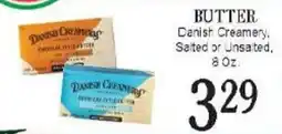 Lunardis Danish Creamery butter offer