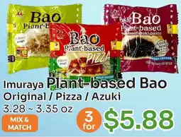 Tokyo Central Specialty Market Imuraya Plant-based Bao offer