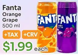 Tokyo Central Specialty Market Fanta Orange Grape offer