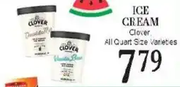 Lunardis Clover ice cream offer