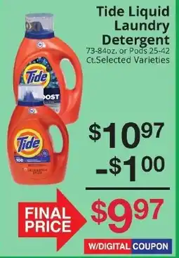 Hays Supermarket Tide Liquid Laundry Detergent offer