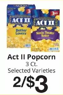 Hays Supermarket Act II Popcorn offer