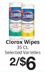 Hays Supermarket Clorox Wipes offer