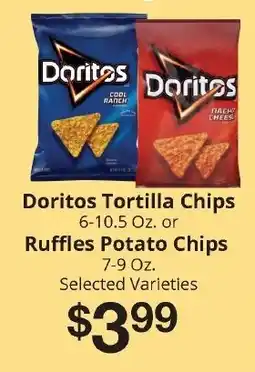 Hays Supermarket Doritos tortilla chips offer