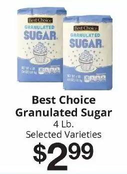 Hays Supermarket Best Choice Granulated Sugar offer