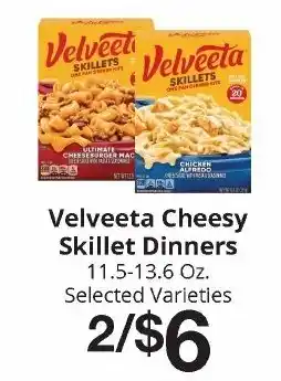 Hays Supermarket Velveeta Cheesy Skillet Dinners offer