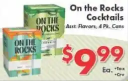 Valley Marketplace On the Rocks Cocktails offer