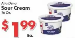 Valley Marketplace Alta Dena sour cream offer