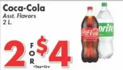 Valley Marketplace Coca-Cola Asst. Flavors offer