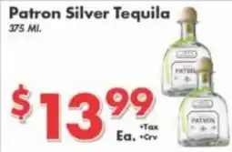 Valley Marketplace Patron Silver Tequila offer