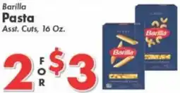 Valley Marketplace Barilla pasta offer