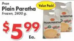 Valley Marketplace Pran plain paratha offer