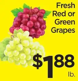 Green Hills Grocery Fresh Red or Green Grapes offer