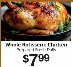 Hays Supermarket Whole Rotisserie Chicken offer