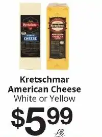 Hays Supermarket Kretschmar American Cheese offer