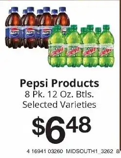 Hays Supermarket Pepsi Products offer