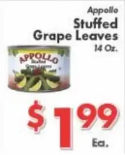 Valley Marketplace Apollo Stuffed Grape Leaves offer