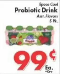 Valley Marketplace Epoca Cool Probiotic Drink offer