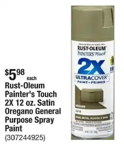 The Home Depot Rust-Oleum Painter's Touch General Purpose Spray Paint offer