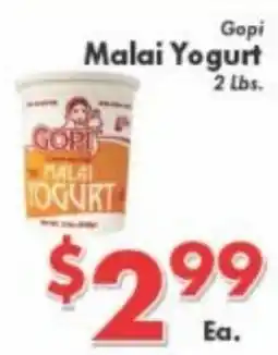 Valley Marketplace Gopi Malai Yogurt offer