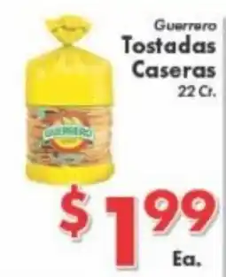 Valley Marketplace Guerrero Tostadas Caseras offer