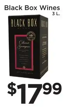 Green Hills Grocery Black Box Wines offer